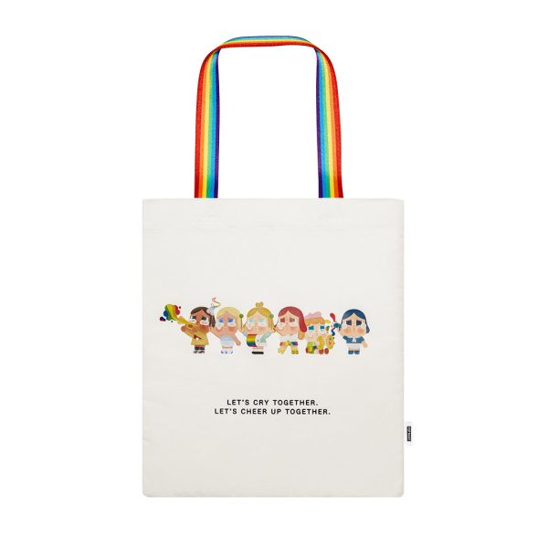 POP MART CRYBABY Cheer Up. Baby! Series Tote Bag - Image 3