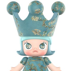 POP MART MEGA Royal Molly 1000% Van Gogh Museum Almond Blossom