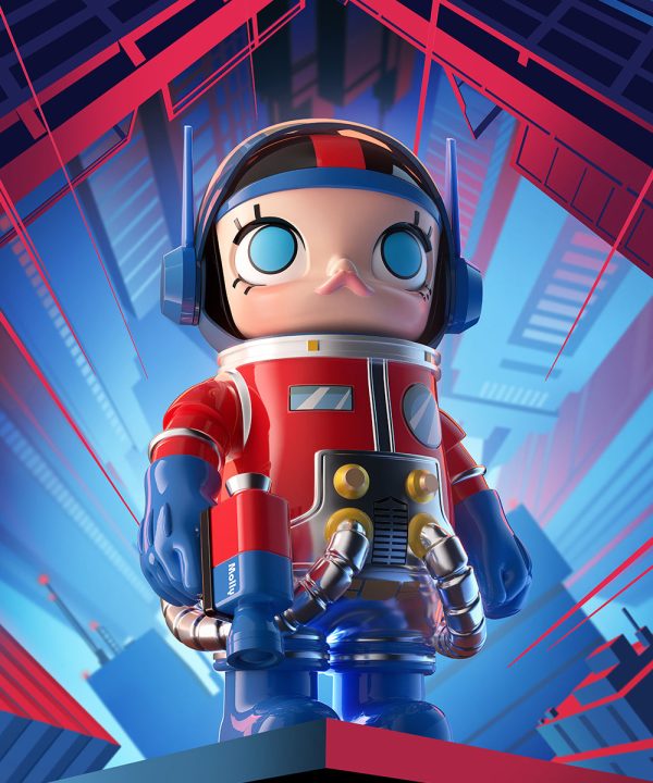 POP MART MEGA Space Molly 1000% OPTIMUS PRIME - Image 3