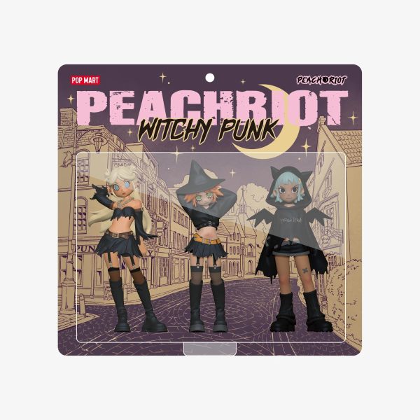 POP MART Peach Riot Witchy Punk 100% Figurine Set - Image 8