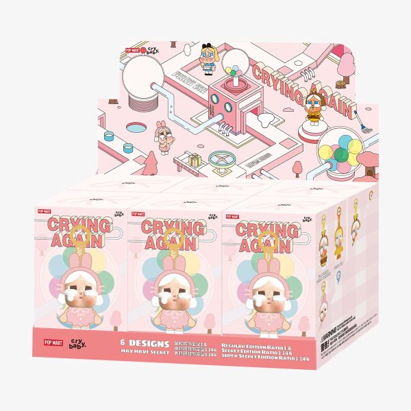 POP MART CRYBABY Crying Again Series Vinyl Plush Pendant Blind Box - Image 7