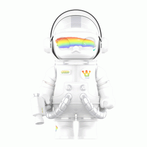 POP MART MEGA Space Molly 400% Rainbow