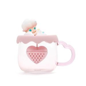 POP MART Dimoo Always by Your Side Glass Cup with Cover