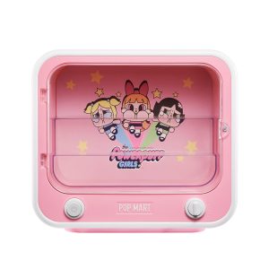 POP MART TV Set Luminous Display Box Container - Crybaby × The Powerpuff Girls