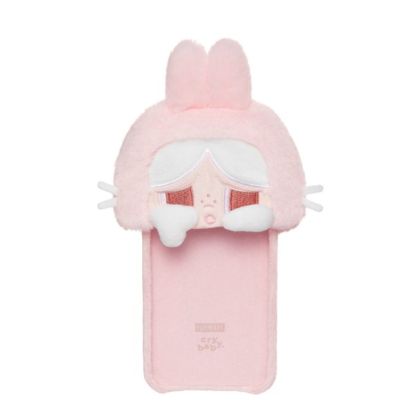 POP MART CRYBABY Crying Again Series – Plush iPhone Case