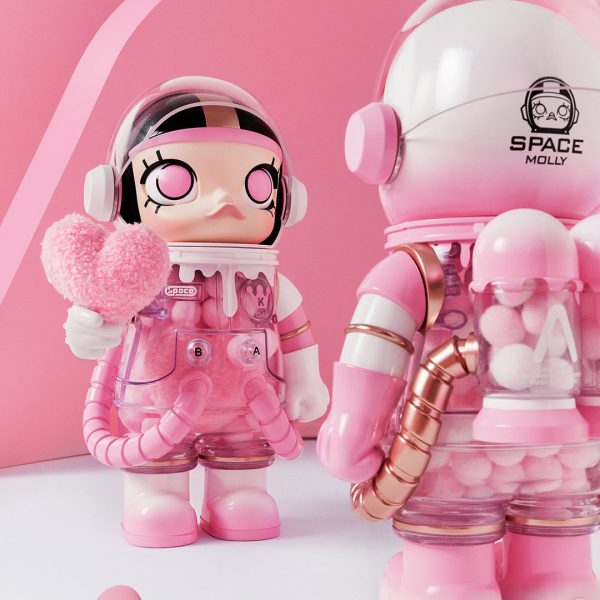 POP MART MEGA Space Molly 400% Heartfelt Words - Image 2