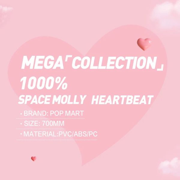POP MART MEGA Space Molly 1000% Heartbeat - Image 7