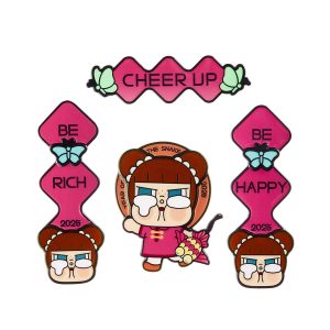 POP MART Wealthy Snake's New Year Celebration Series – Mini Spring Couplets Fridge Magnet Blind Box