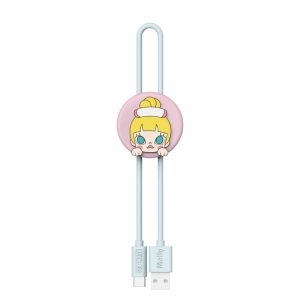 POP MART A Boring Day With Molly Phone Cable Blind Box