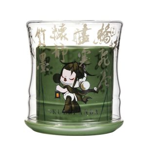 POP MART SKULLPANDA The Ink Plum Blossom Series Scented Candle
