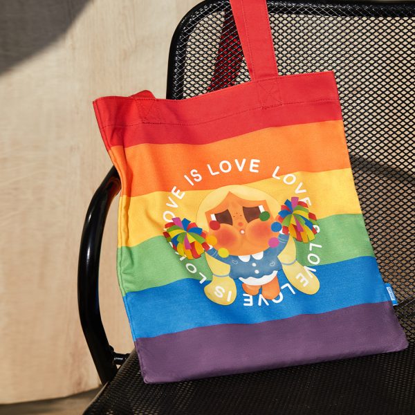 POP MART CRYBABY Cheer Up. Baby! Series Tote Bag - Image 2