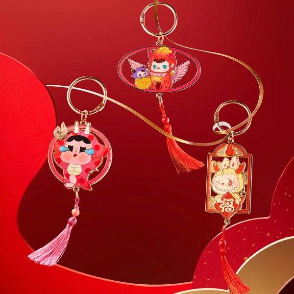 POP MART Loong Presents the Treasure Series Pendant Keychain Blind Box - Image 3