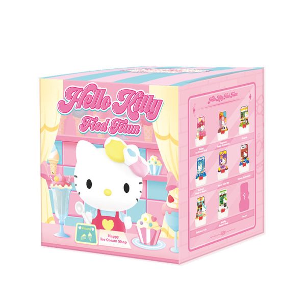 POP MART x Sanrio Hello Kitty Food Town Series Blind Box Scene Set - Image 12