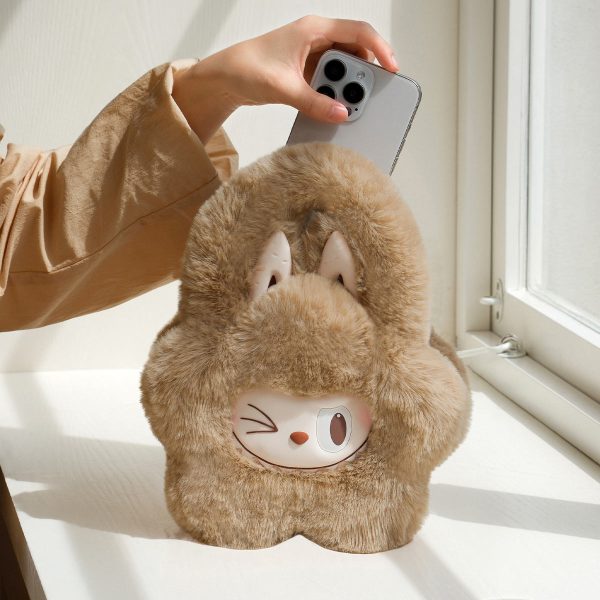 POP MART The monsters labubu classic Series-Plush Flower Bag - Image 6