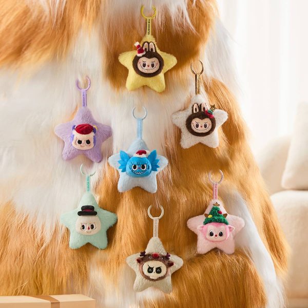 POP MART Labubu The Monsters Classic Series Sparkly Plush Pendant Sealed Case blind box - Image 2