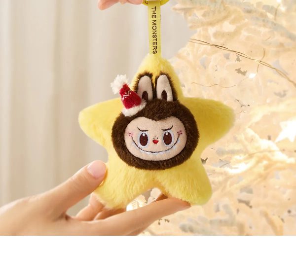 POP MART Labubu The Monsters Classic Series Sparkly Plush Pendant Sealed Case blind box - Image 4