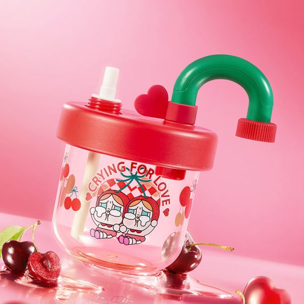 POP MART CRYBABY Crying For Love Series Straw Cup - Image 2