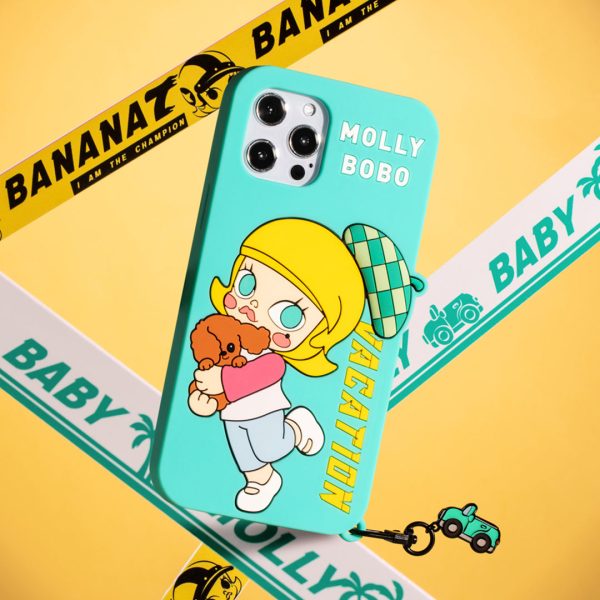 POP MART Molly Car Car Phone Case for iPhone 13 Series - Image 2