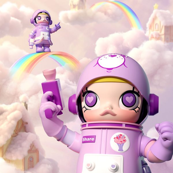 POP MART MEGA Space Molly 400%+100% Combo Share Bear - Image 2