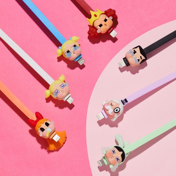 POP MART Crybaby × The Powerpuff Girls Series Phone Cable Blind Box - Image 2