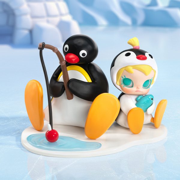 POP MART Baby Molly x PINGU Fishing Time Figurine - Image 2