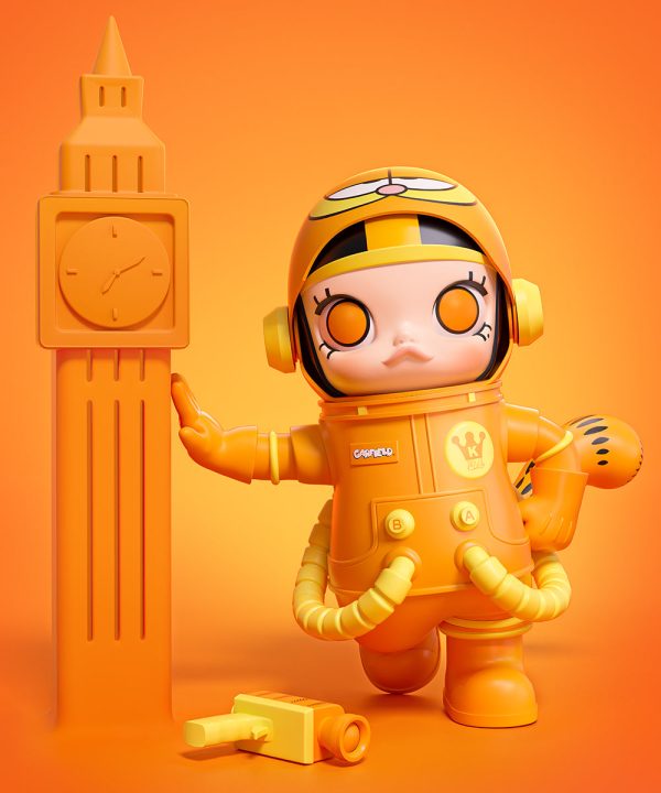 POP MART MEGA Space Molly 400% Garfield - Image 4