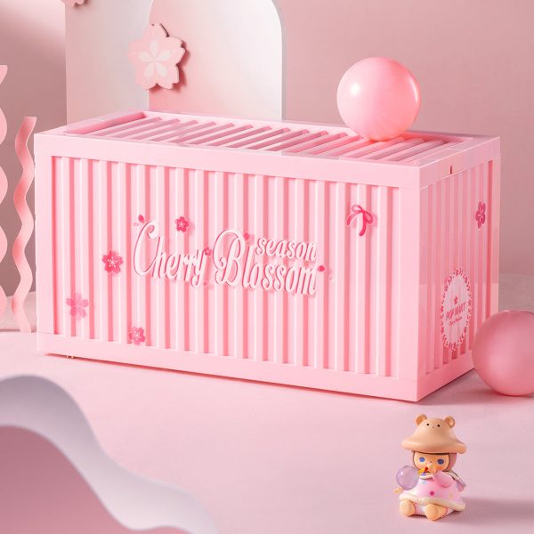 POP MART LED Luminous Display Box Container - Pucky Cherry Blossom (Pink) - Image 3