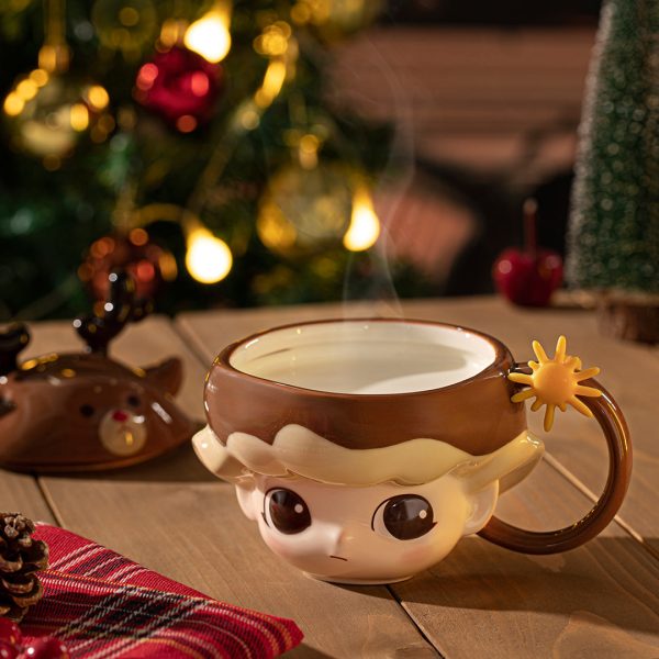 POP MART Dimoo Letters from Snowman Series - Mug Cup with Cover - Image 2