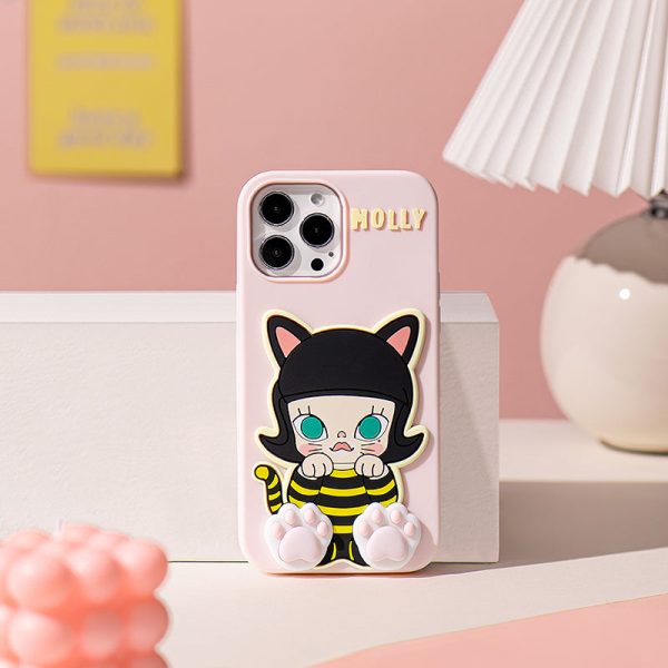 POP MART A Boring Day With Molly Phone Case for iPhone 14/13 Series - Image 2