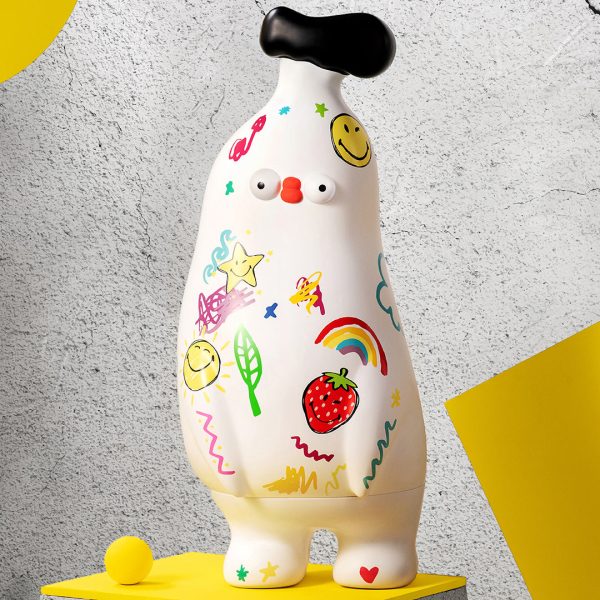 POP MART MEGA Flabjacks 1000% Banana Boo x SmileyWorld - Image 2