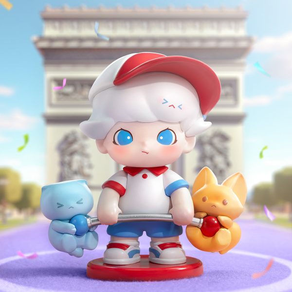 POP MART Dimoo I Can Make It 100% Figurine - Blue Ver. - Image 2