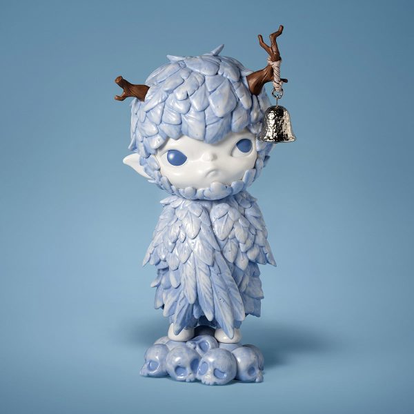POP MART Hirono Ceramic Feather 200% Figurine - Image 2