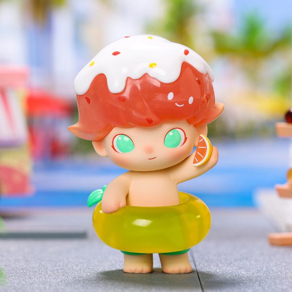 POP MART Dimoo Mango Pomelo 100% Figurine - Image 3