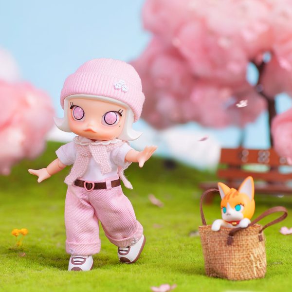 POP MART Molly Cherry Blossom BJD Action Figure Doll - Image 2