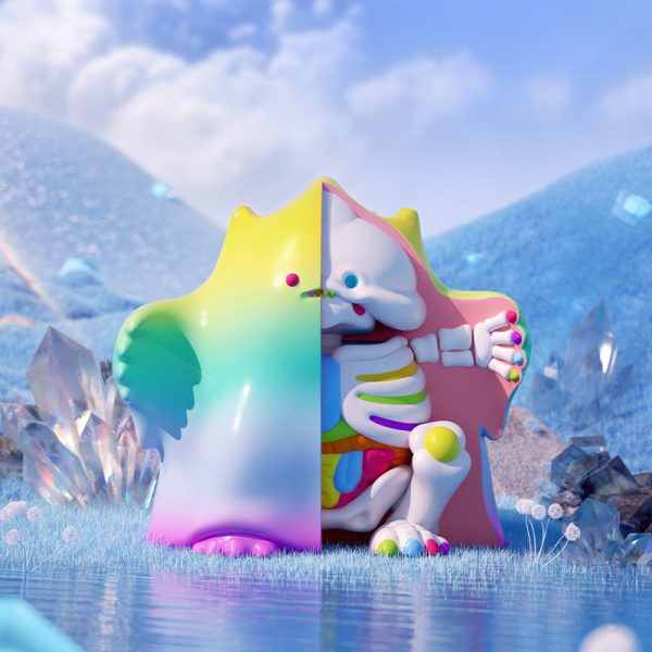 POP MART MEGA YUKI 400% Rainbow - Image 2