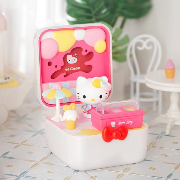 POP MART x Sanrio Hello Kitty Food Town Series Blind Box Scene Set - Image 2