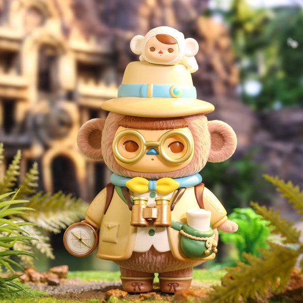POP MART Pucky Monkey Archeologist Baby 200% Figurine - Image 2