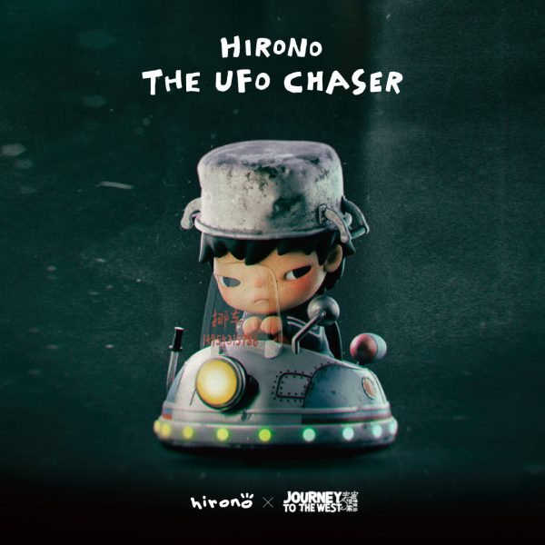 POP MART Hirono The UFO Chaser 100%/200% Figurine - Image 2