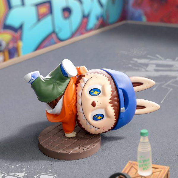 POP MART The Monsters LABUBU Hip-hop Girl 100% Figurine - Image 2