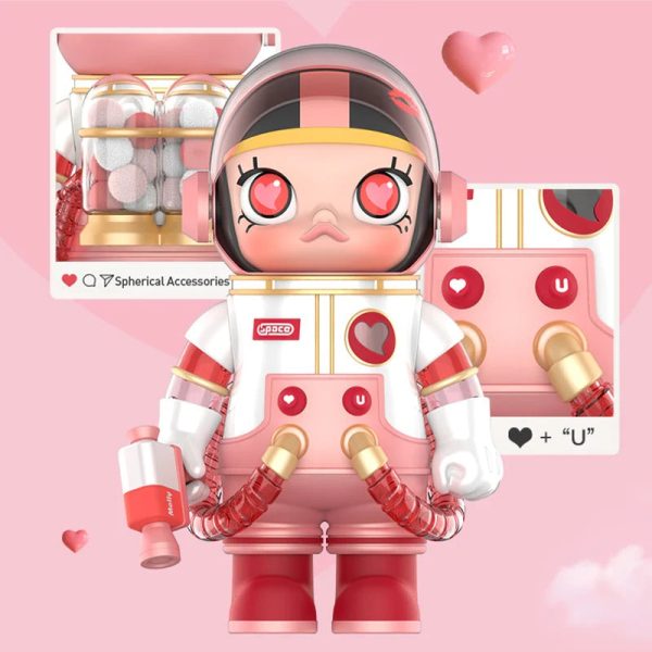 POP MART MEGA Space Molly 400% Heartbeat - Image 8