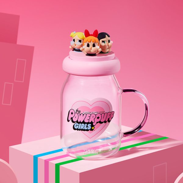 POP MART Crybaby × The Powerpuff Girls Series Straw Cup - Image 2