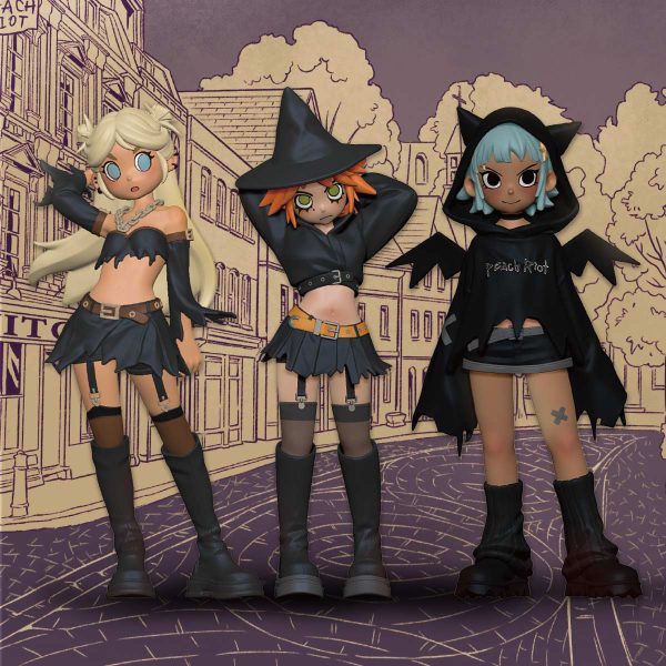 POP MART Peach Riot Witchy Punk 100% Figurine Set - Image 2
