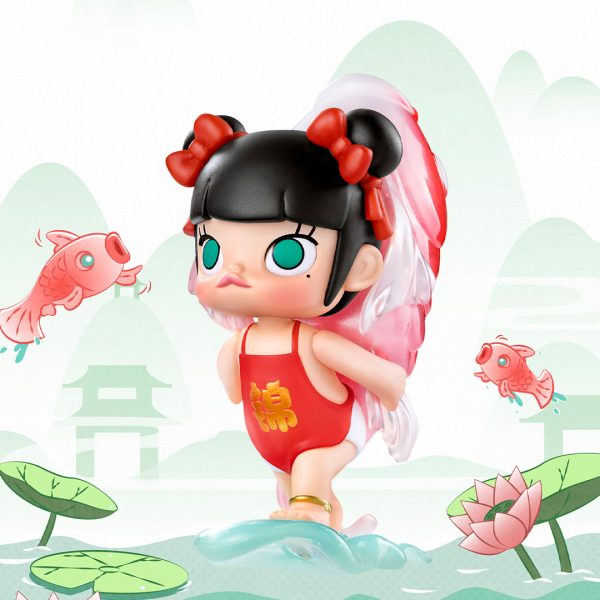 POP MART MOLLY & Koi 100% Figurine - Image 2