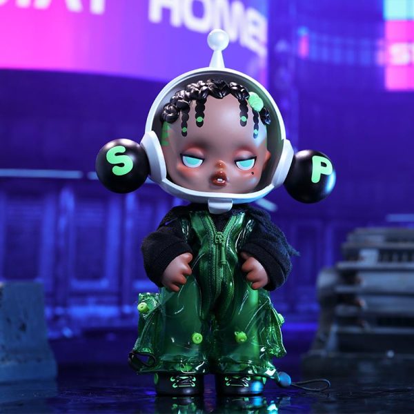 POP MART SKULLPANDA OOTD The Wild Green 200% Figurine - Image 2