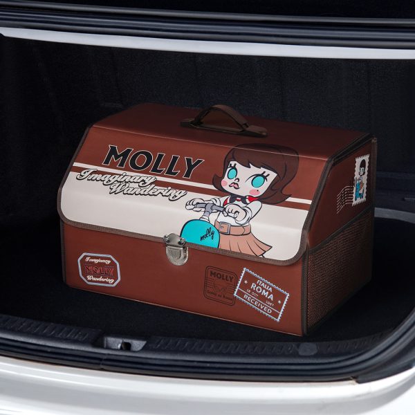 POP MART Molly Imaginary Wandering Series Car Trunk Storage Box - Image 2