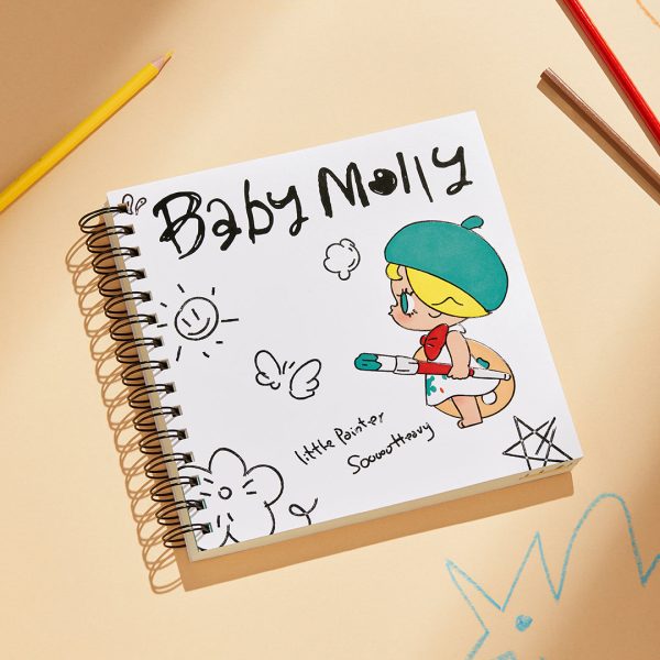 POP MART Baby Molly When I Was Three Series Sketchbook - Image 2
