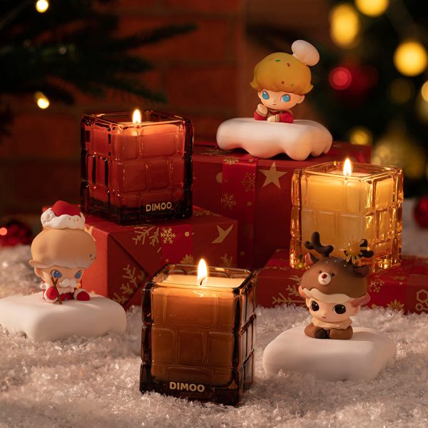 POP MART Dimoo Letters from Snowman Series – Scented Candle Blind Box - Image 3