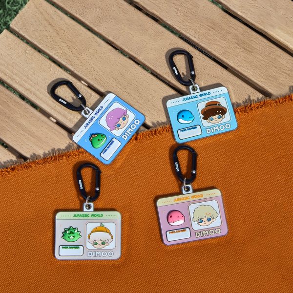 POP MART Dimoo Jurassic World Series Pendant Keychain Blind Box - Image 3