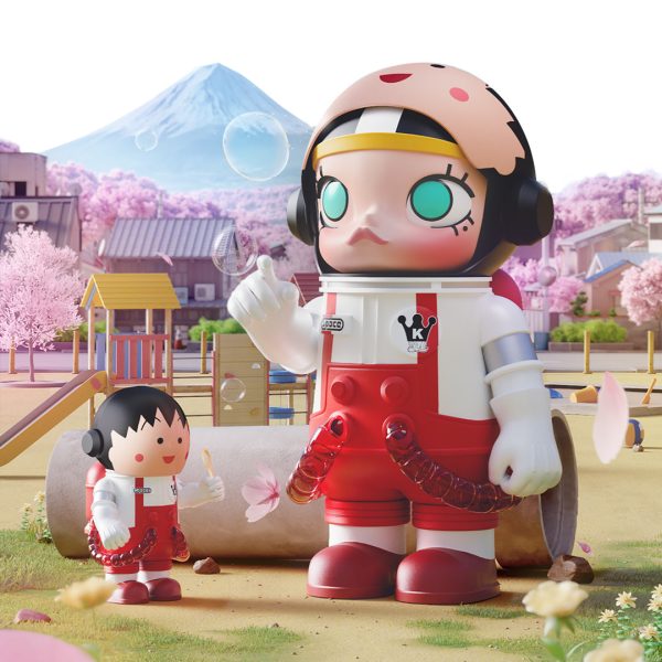 POP MART MEGA Space Molly 1000% Chibi Maruko-chan - Image 5
