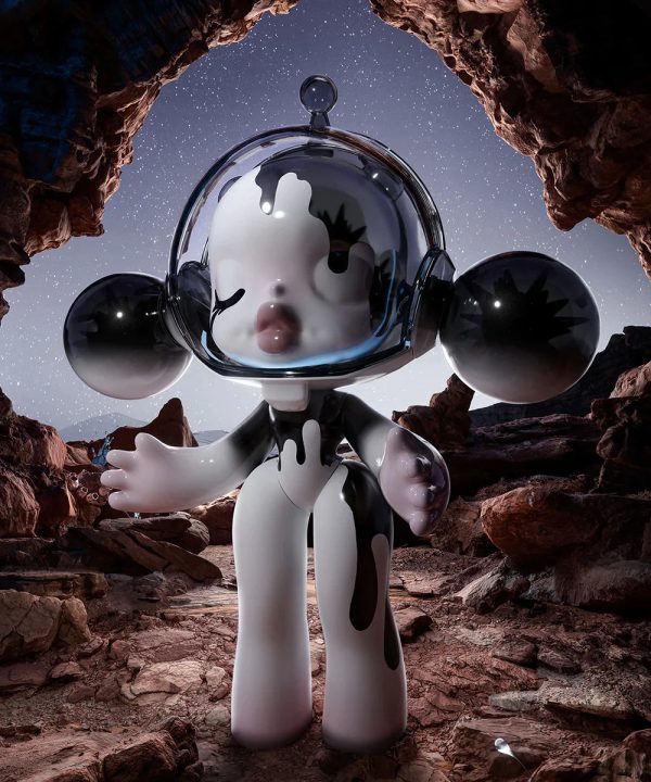 POP MART MEGA α SKULLPANDA 1000% Between Light and Dark - Image 3